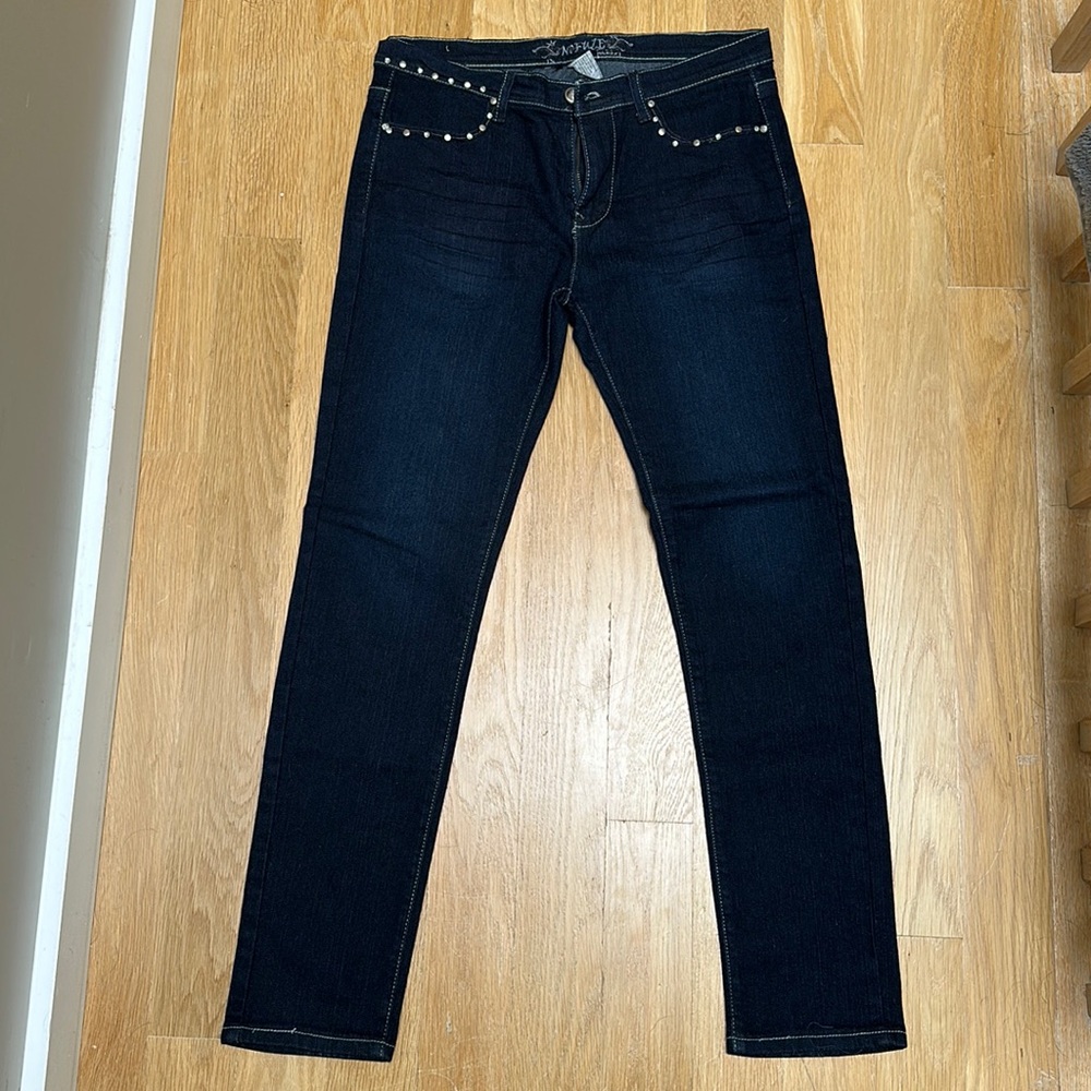 DARK BLUE DESIGNER JEANS - NOFUZE Size 11/12 - LIKE NEW/NEVER WORN
